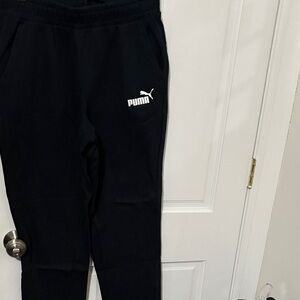 Puma Men Black Sweatpants